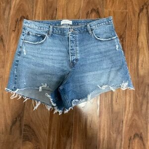 Abercrombie Denim Blue Women's Shorts